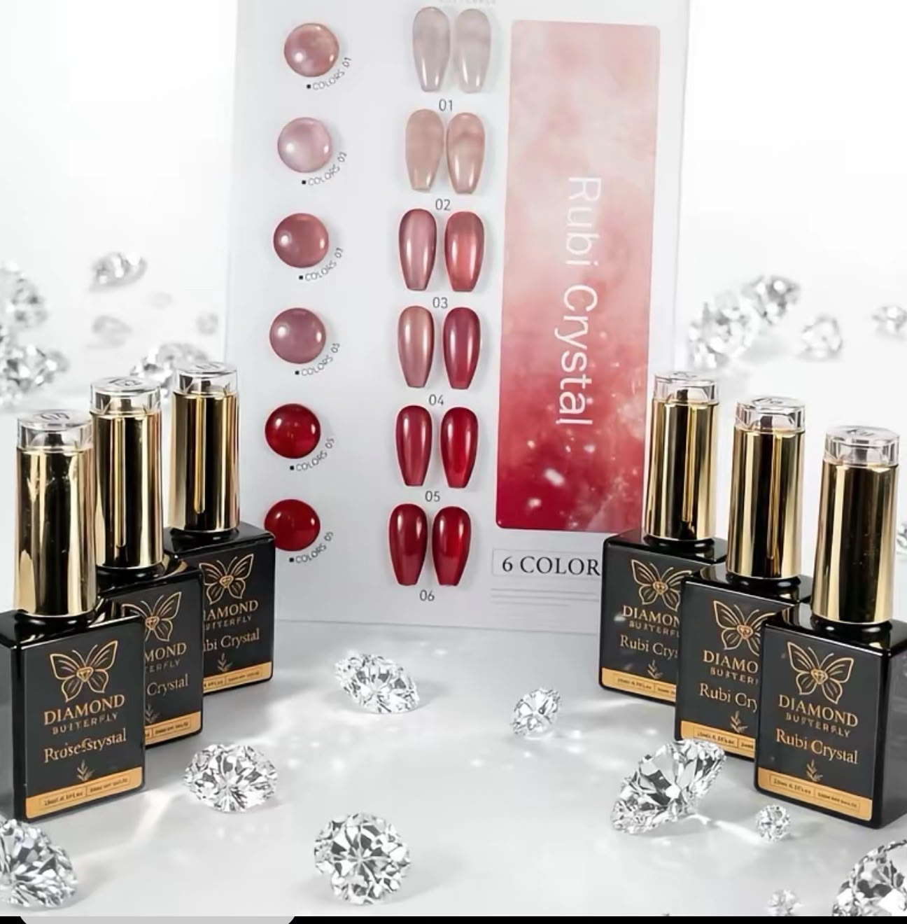 Collection Rubi Cristal 15ml 6 color pack